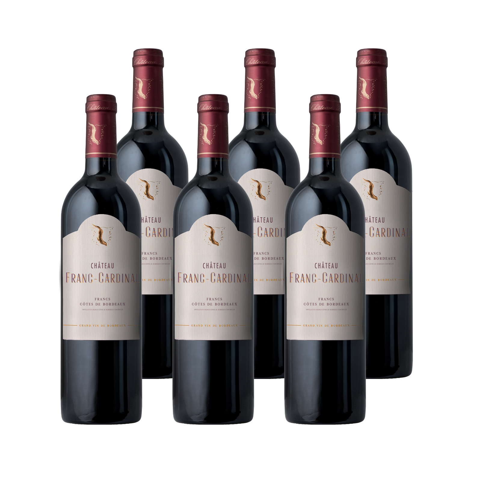 Groupon 2021 Château Franc-Cardinal 6-Pack + Premium Waiter's Corkscrew