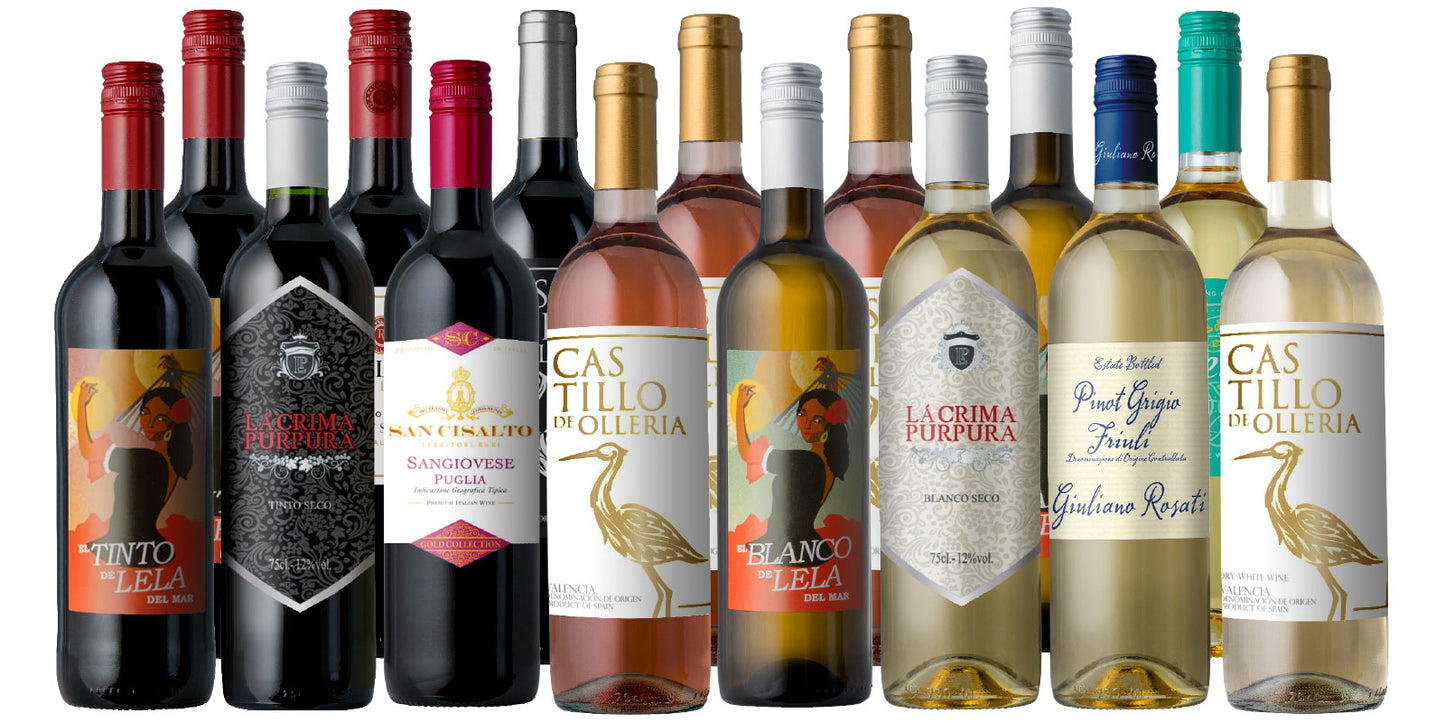 Best Selling Fall Wines 15-Pack