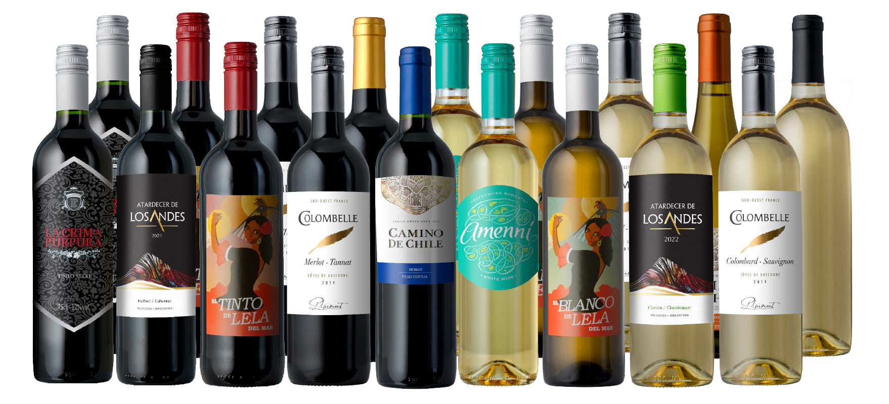 $5.55 Wines - 25,000 5-Star Reviews Celebration 18-Pack!