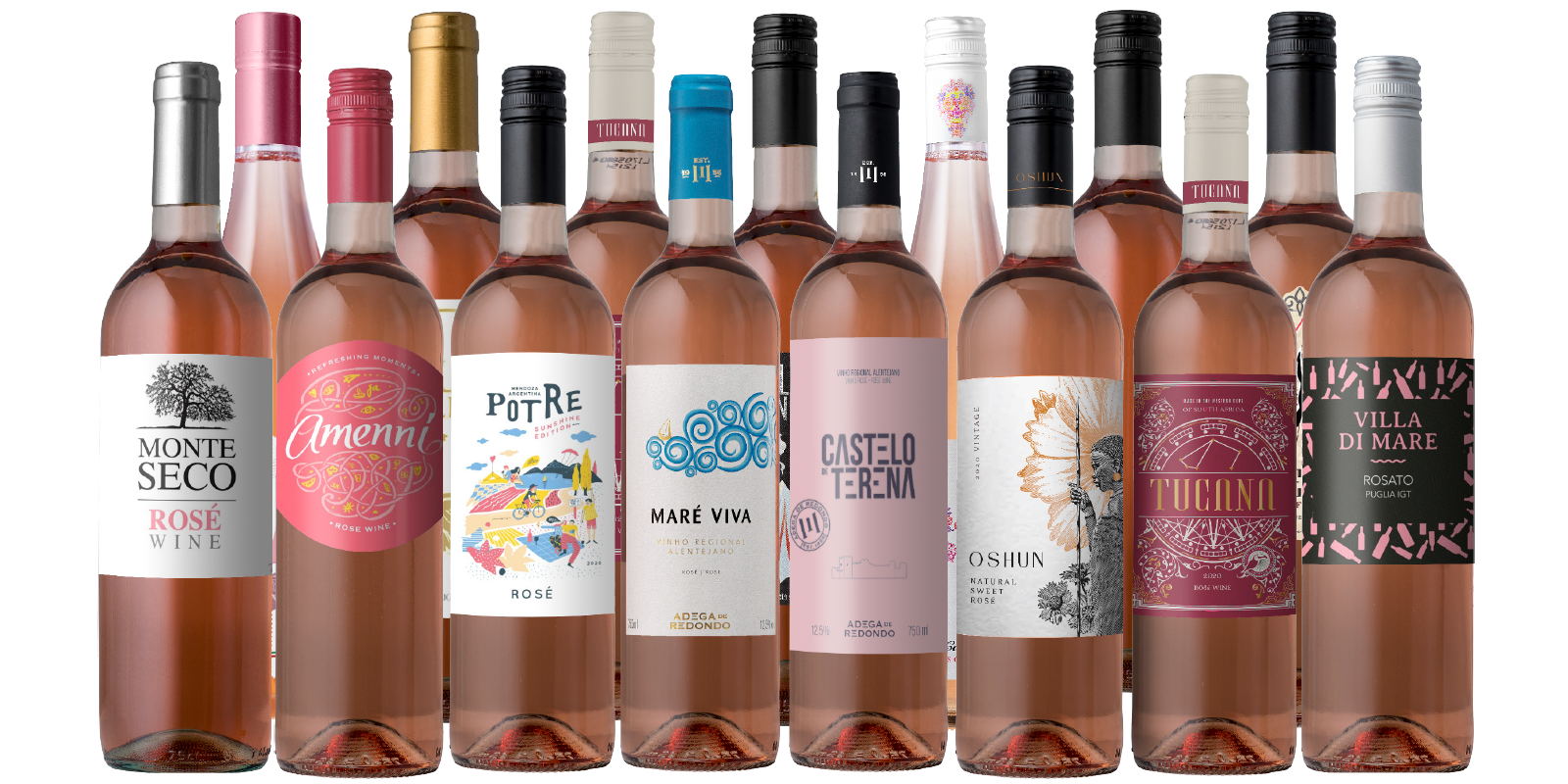 INVENTORY REDUCTION: Post-Valentine's Day Rosé Blowout 15-Pack!