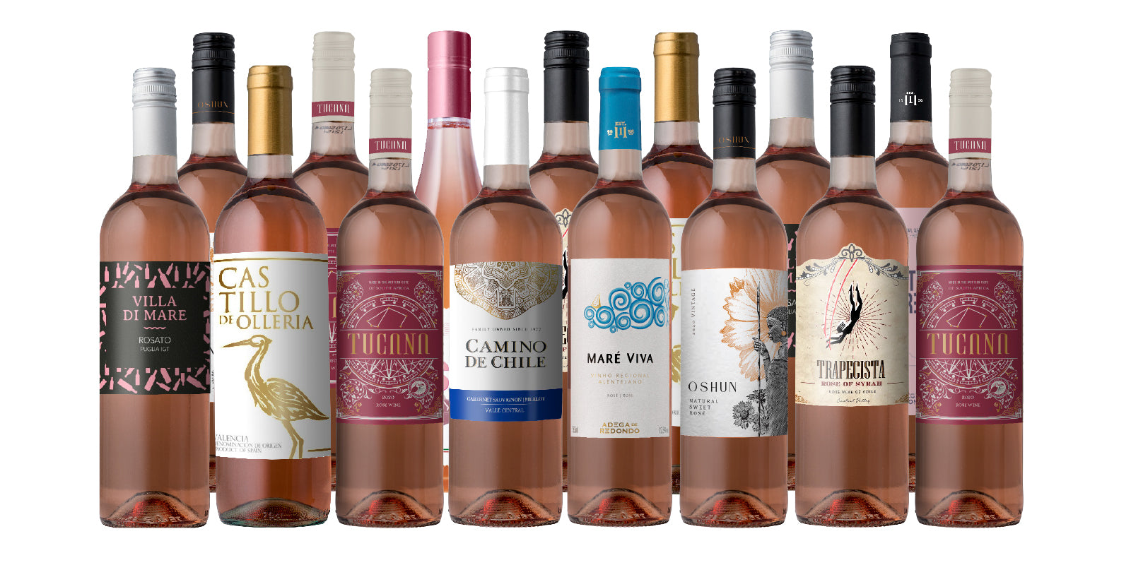 The Rosé Sampler 15-Pack