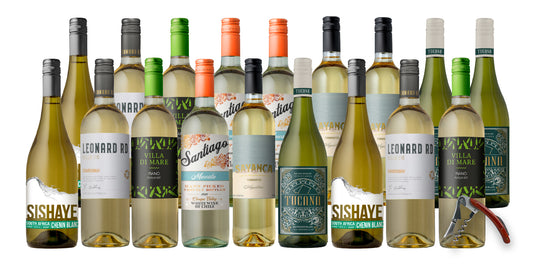Until Next Time Wines Groupon Vineyard 18-Pack - White + Corkscrew