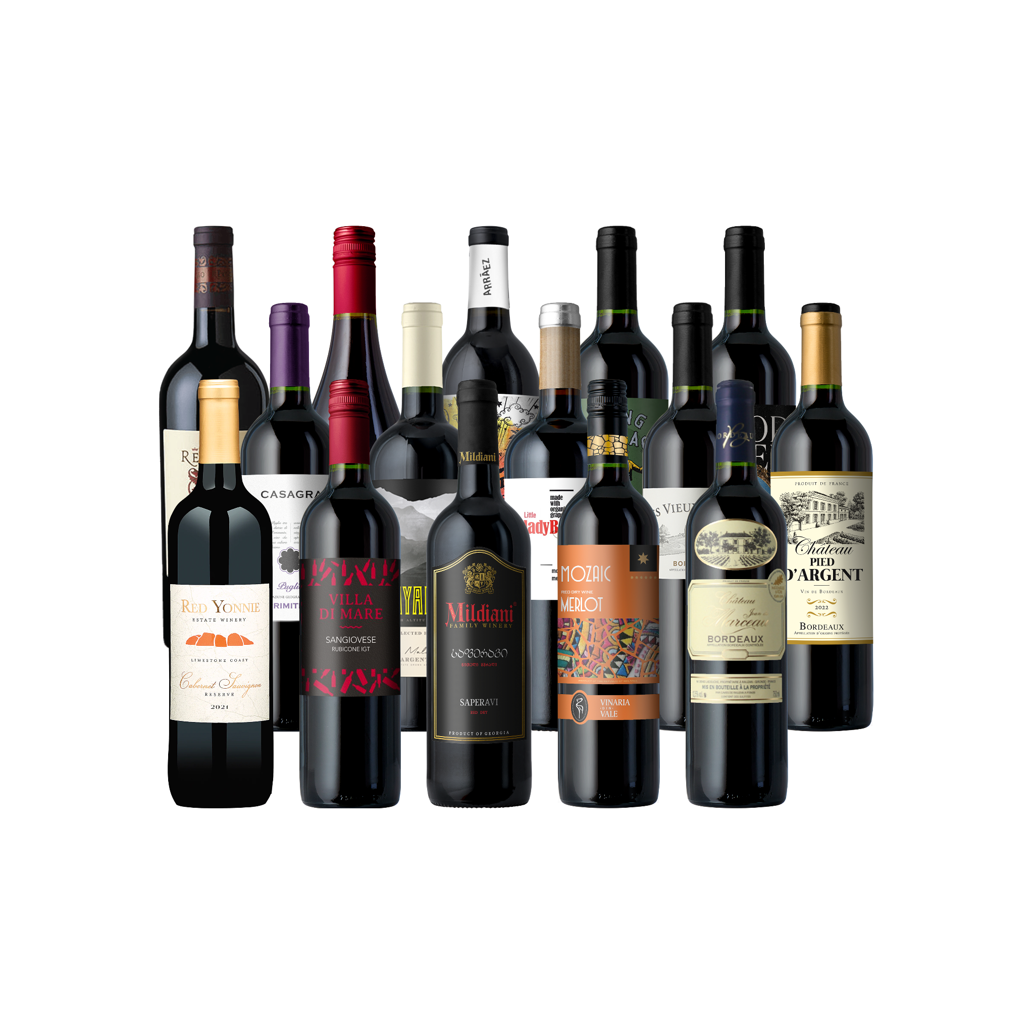 Sensational Steak Reds 15-Pack