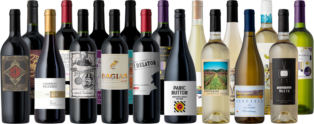 LAST CHANCE FOR CHRISTMAS: The Premium Wine 18-Pack