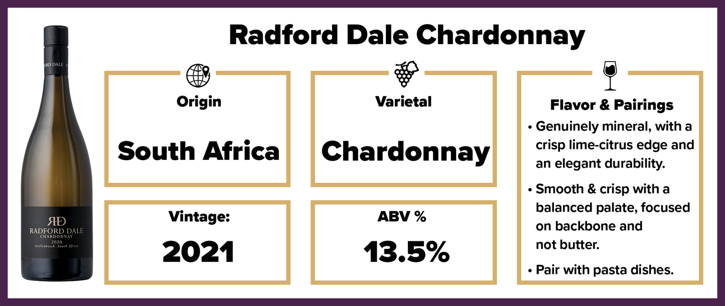 Radford Dale Chardonnay 2021