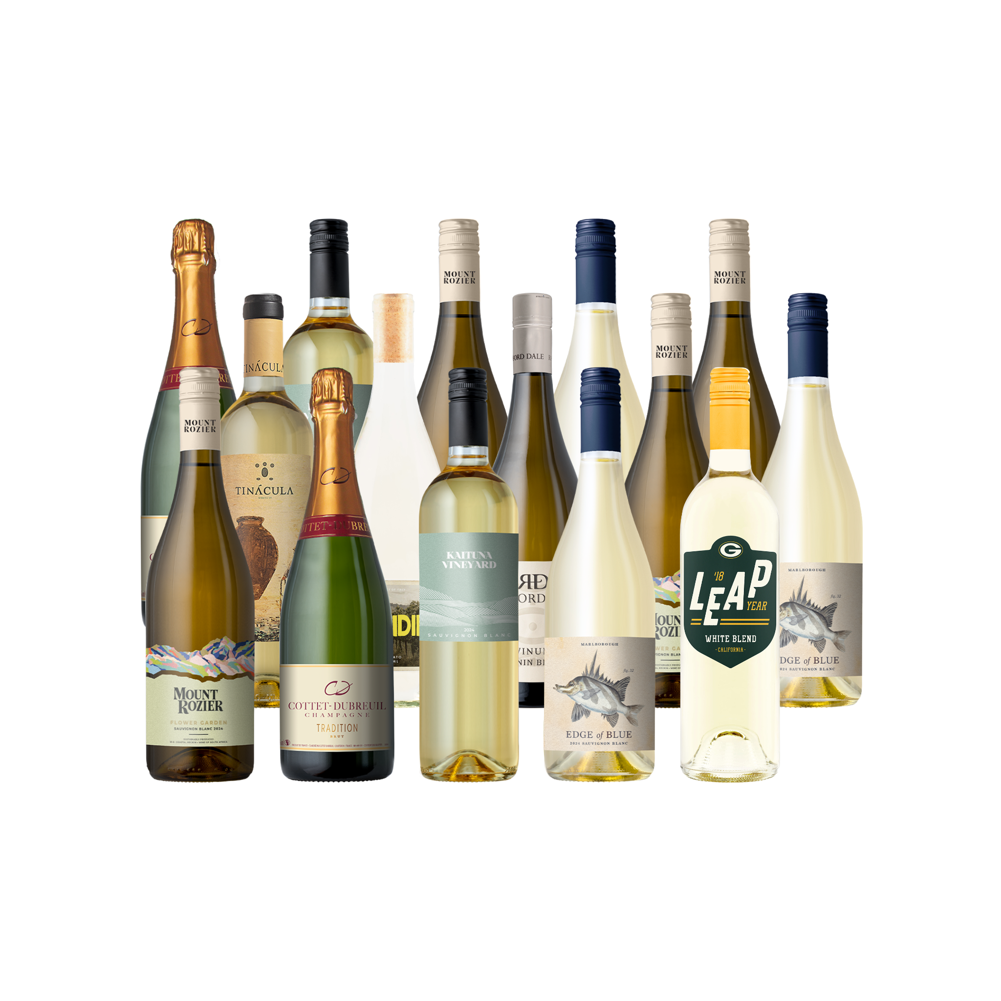 Splash -  SPLURGE & SAVE: 7th Wino Anniversary Top Shelf 15-Pack - 15-Bottle - White