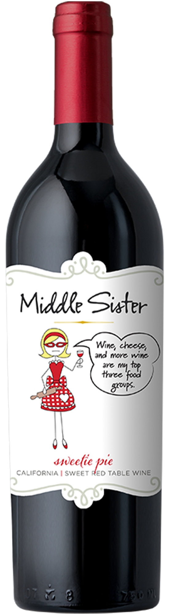 Middle Sister-Sweetie Pie Sweet Red Blend