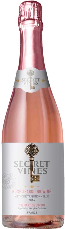 Secret Vines Cremant de Limoux Rose 2017