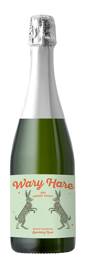 Wary Hare Sparkling Rosé Wine 2021