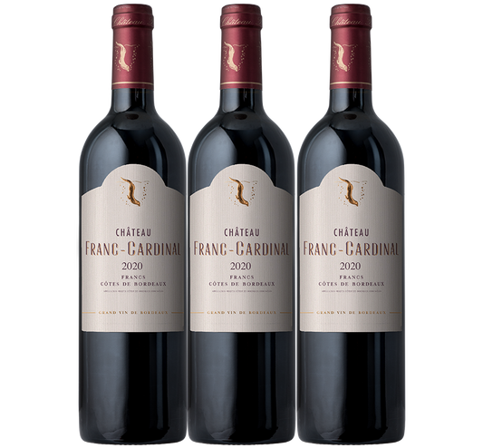 GET 3 FOR THE PRICE OF 1: 2020 Chateau Franc-Cardinal