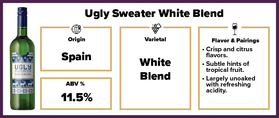 Ugly Sweater White Blend