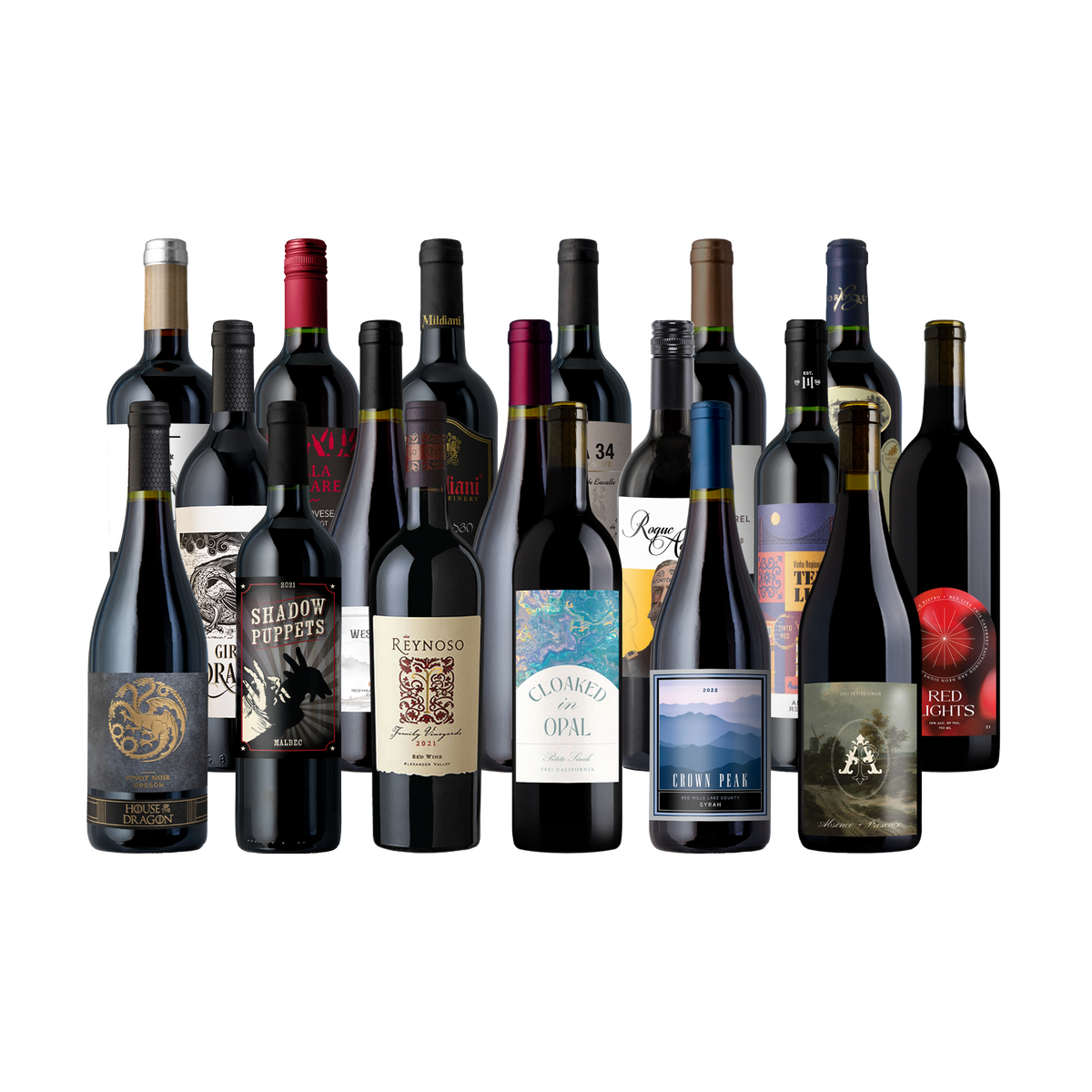 Splash - UPGRADE: The Biggest Vineyard Red Wine Sale Ever 18-Pack - 18-Bottle - Red