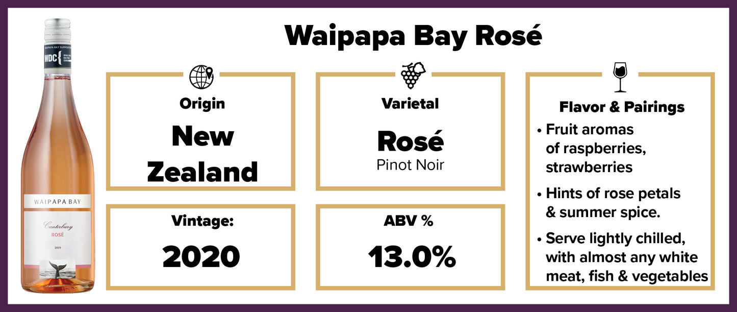WAIPAPA BAY Rose 2020