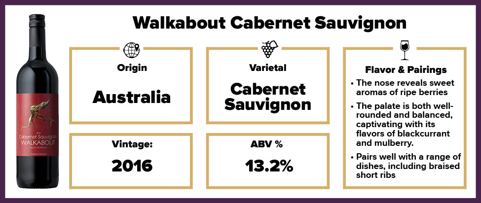 Walkabout Cabernet Sauvignon 2016