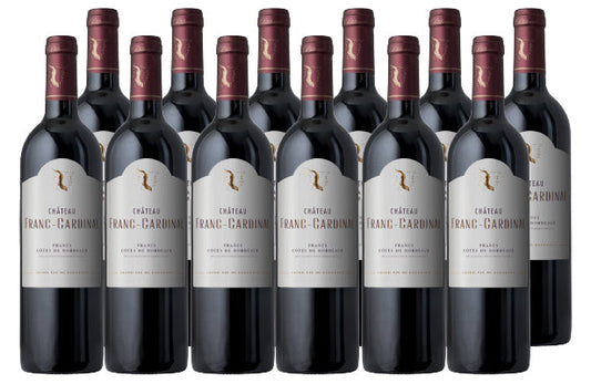 END OF VINTAGE: 2019 Chateau Franc Cardinal Bordeaux 12-Pack!
