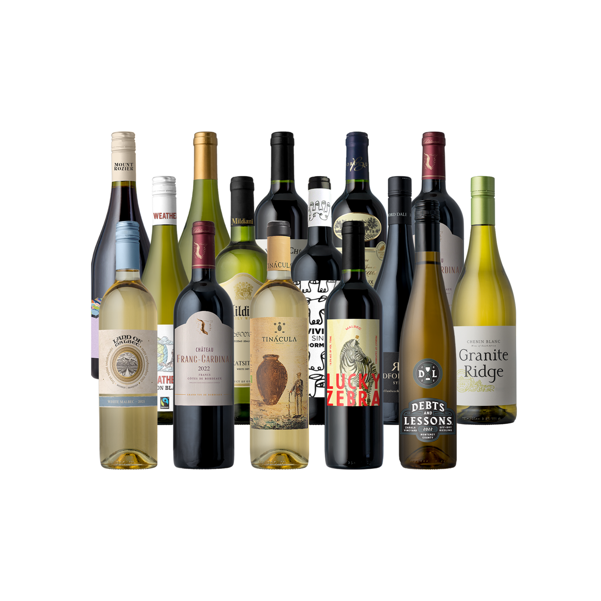 The Top Shelf Sampler 15-Pack – Splash Wines