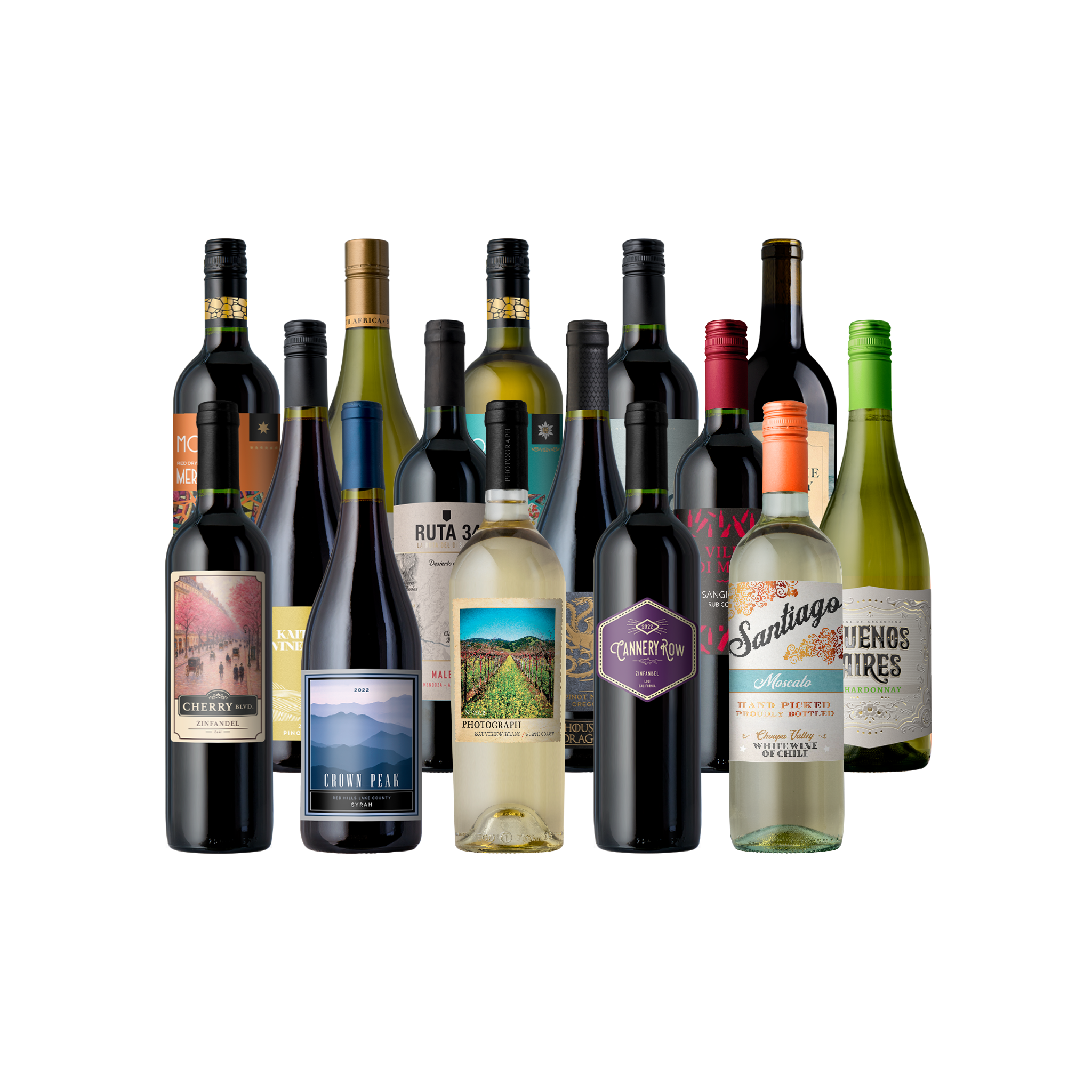 Splash - Wine's Greatest Hits 15-Pack - 15-Bottle - Mixed