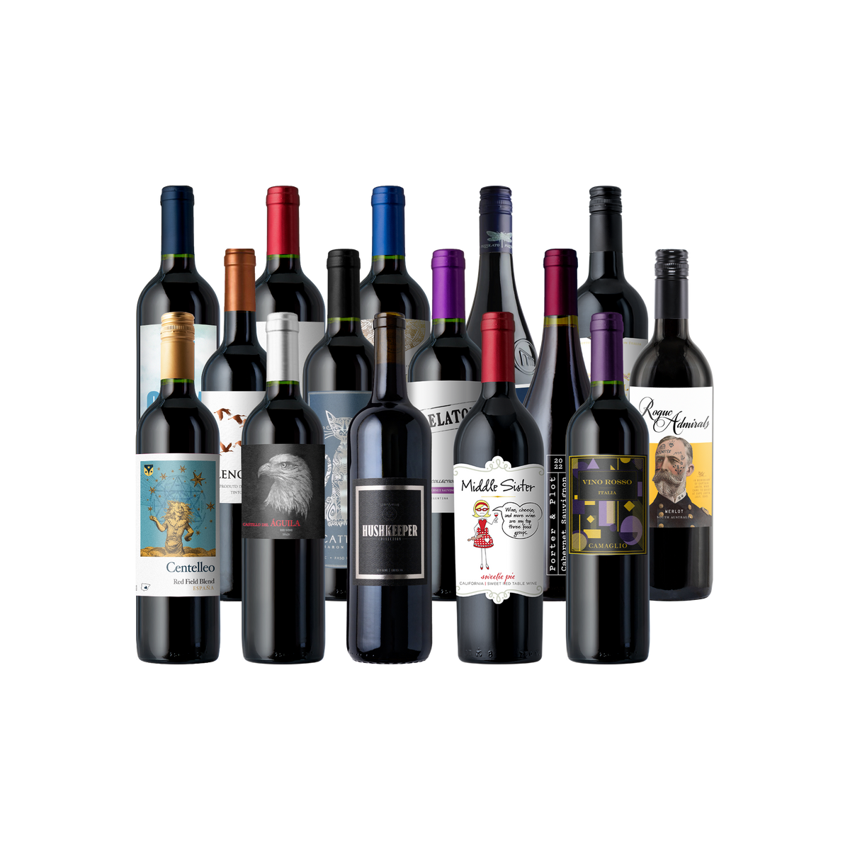 Splash - The Fall Faves 15-Pack - 15-Bottle - Red