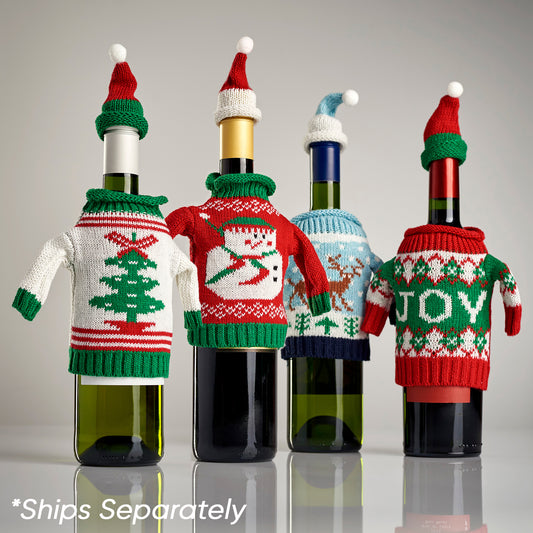 4 Ugly Christmas (Bottle) Sweaters