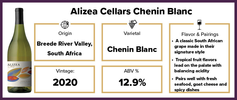 Alizea Cellars Chenin Blanc 2020