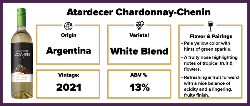 Atardecer Chardonnay-Chenin Splash – Wines