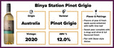 Binya Station Pinot Grigio 2019