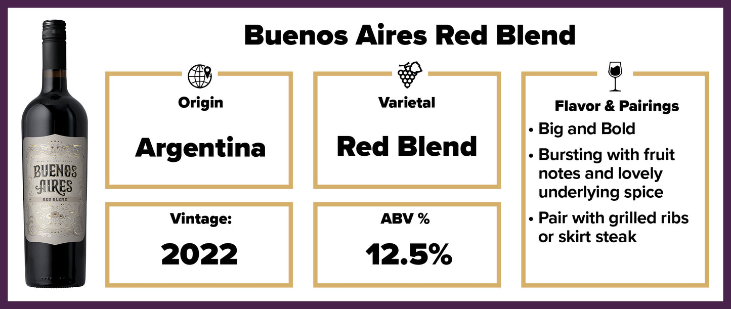 Buenos Aires Red Blend 2022