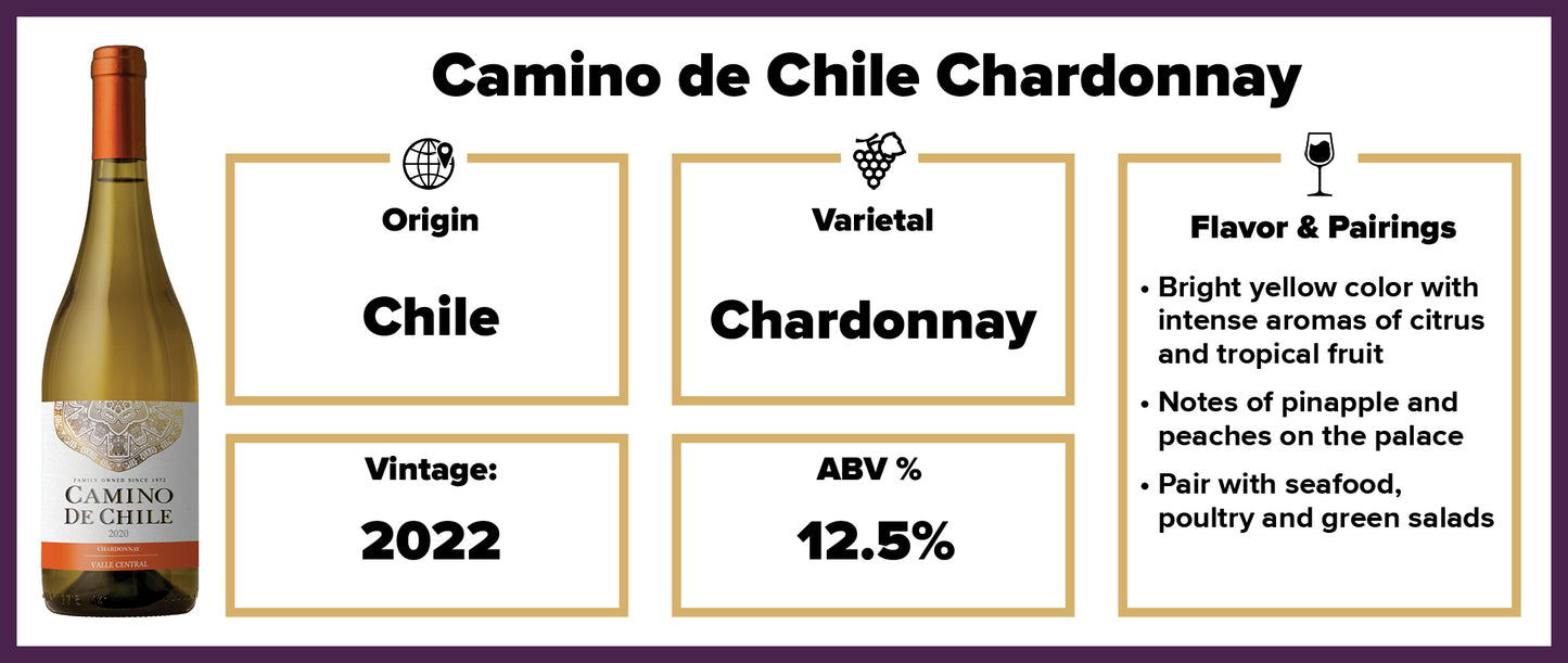 Camino de Chile Chardonnay 2022