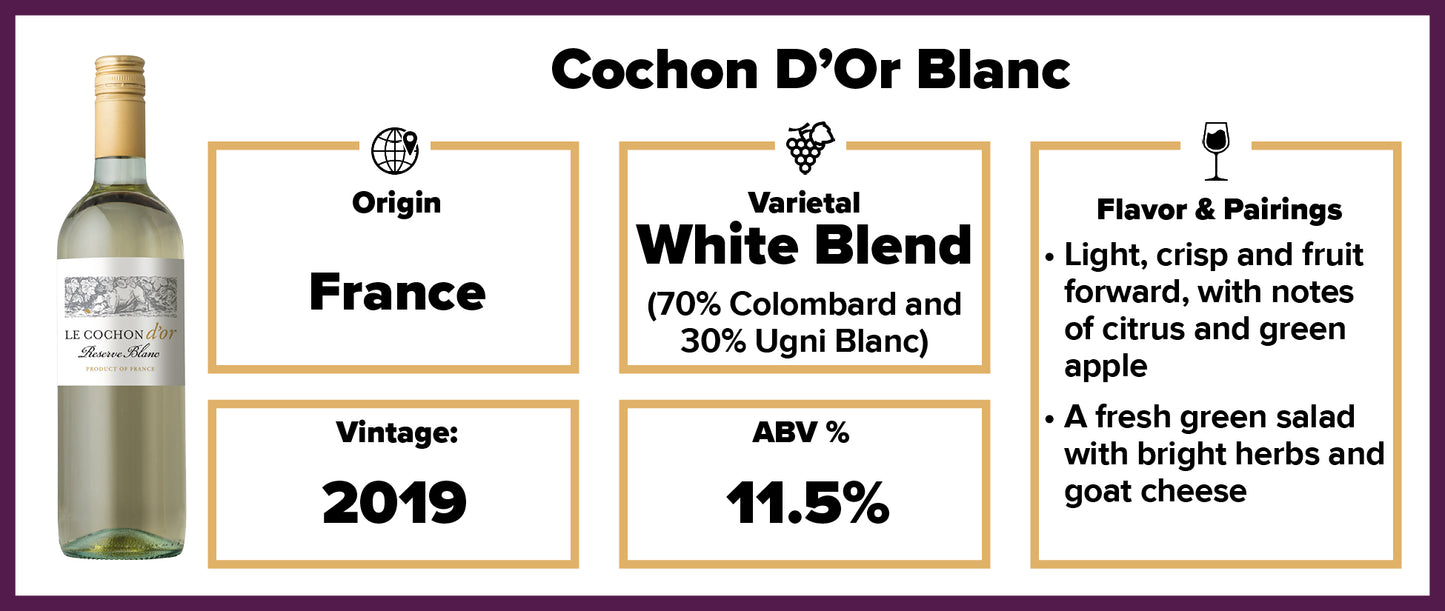 Cochon D'Or Blanc 2019