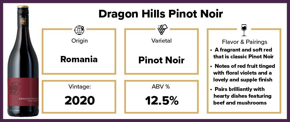 Dragon Hills Pinot Noir 2020