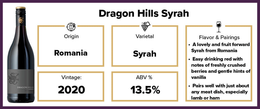 Dragon Hills Syrah 2020