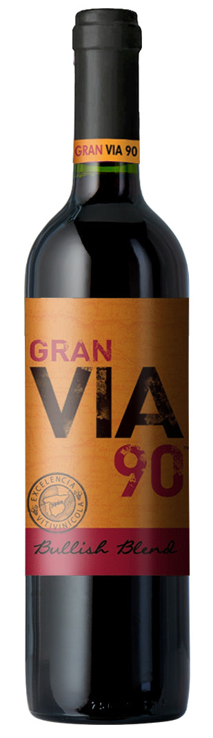 Gran Via 90 Bullish Red Blend 2016