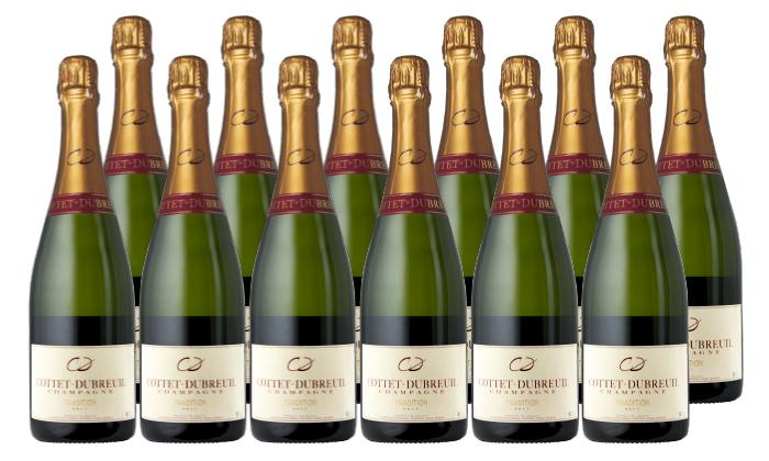 Cottet Dubreuil Champagne Case Special 12-Pack