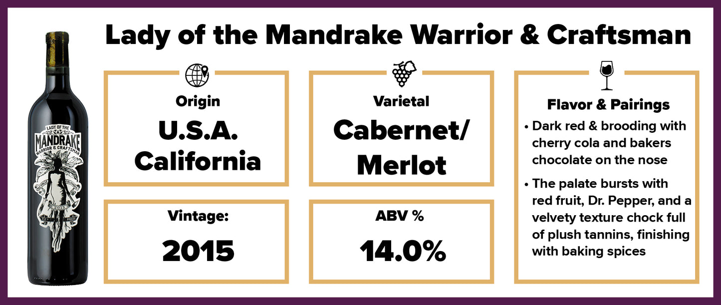 $6 Mandrake Warrior & Craftsman Red