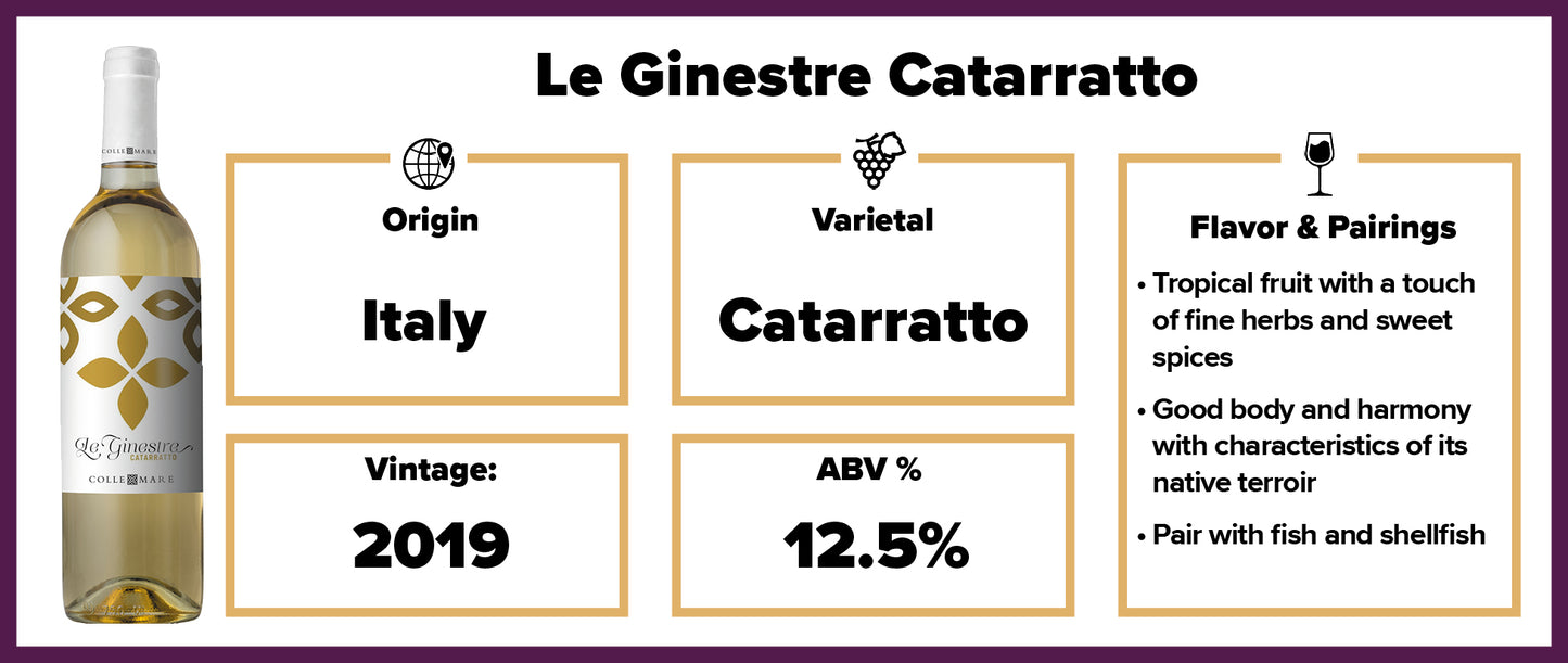 Le Ginestre Catarratto 2019