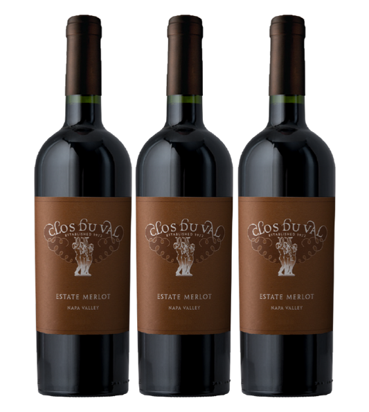 Captain's List Labor Day Special Offer - Clos du Val Estate Merlot 3-Pack