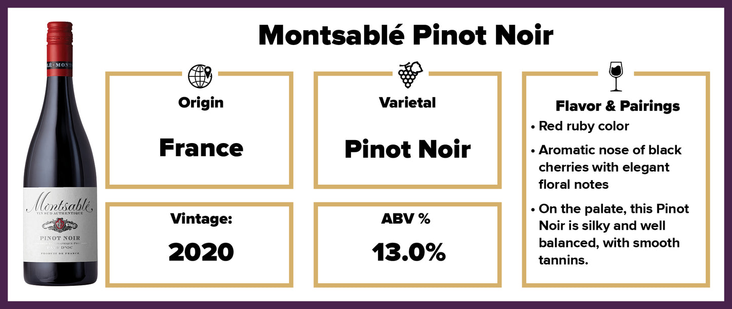 Montsablé Pinot Noir 2022