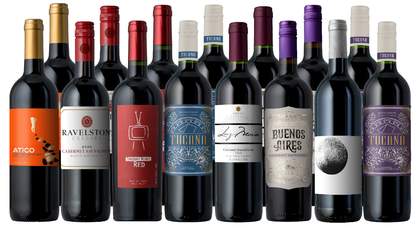Closeout Cabernets for Fall 15-Pack