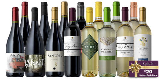 OVERSTOCK: $6.99 Wines + $20 Splash Cash Back!