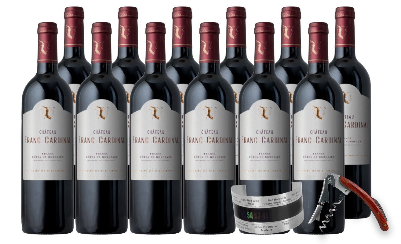 Black Friday Pre-Sale: Chateau Franc-Cardinal 12-Pack + 2 FREE Gifts