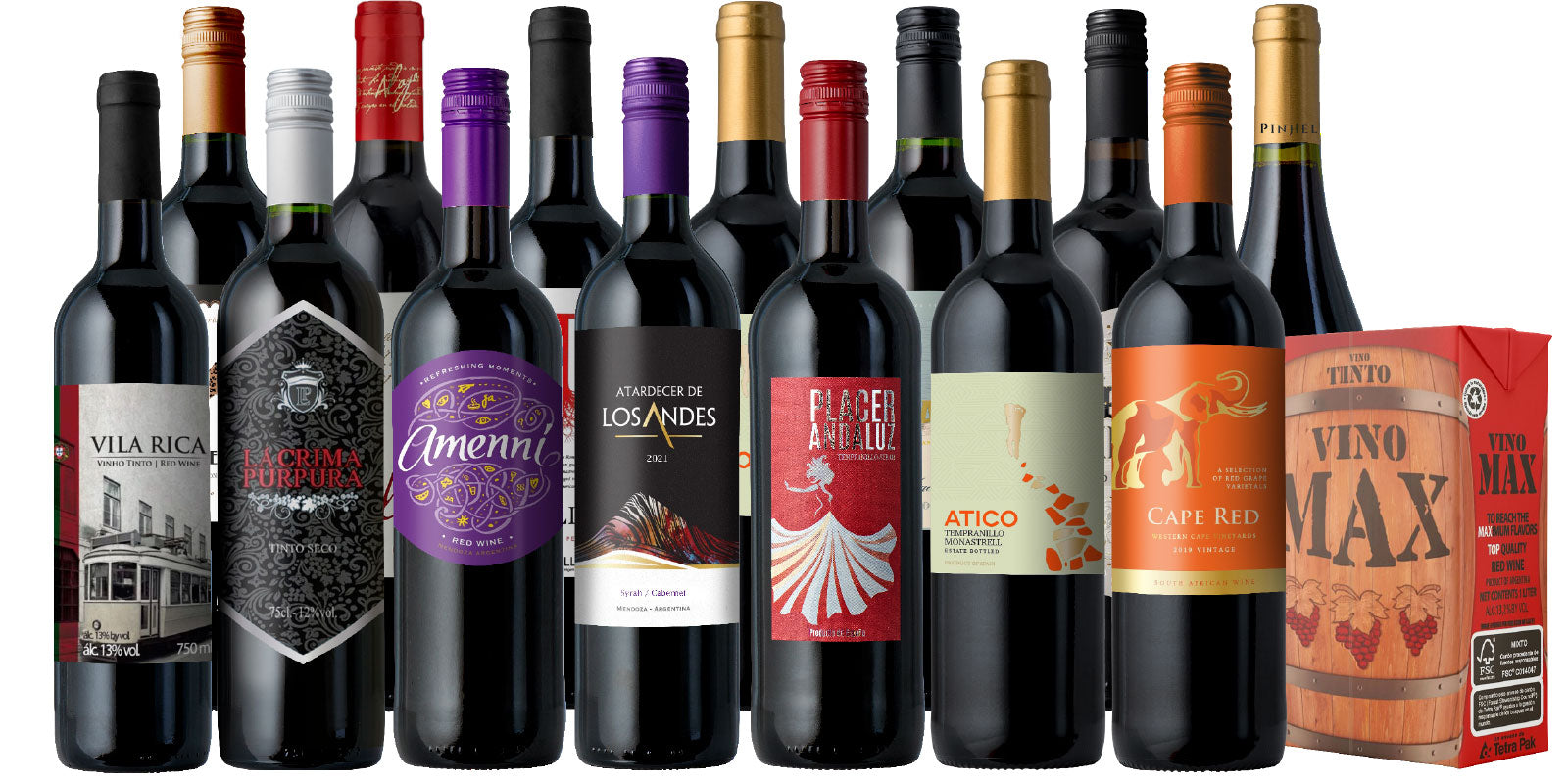 CLOSEOUT: Winter Red Blends AT COST 15-Pack 2023