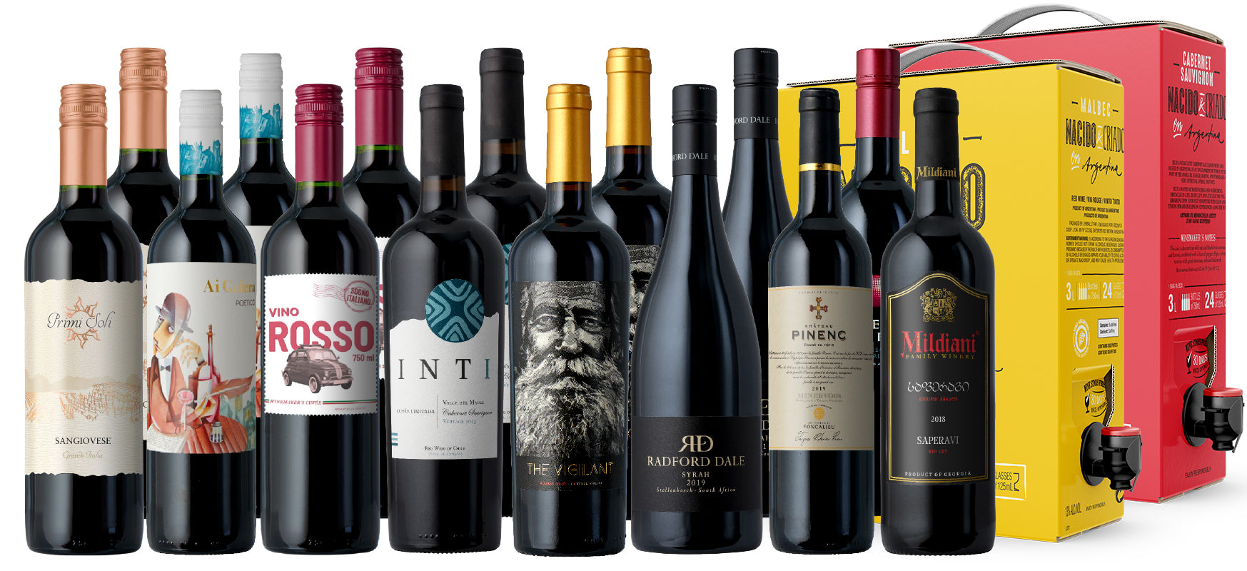 IT'S BACK: Biggest Box Ever- Superstar Red Wines!