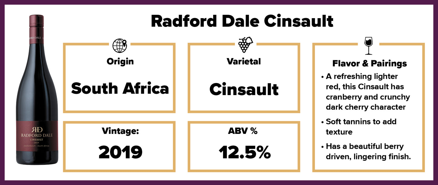 Radford Dale Cinsault 2019
