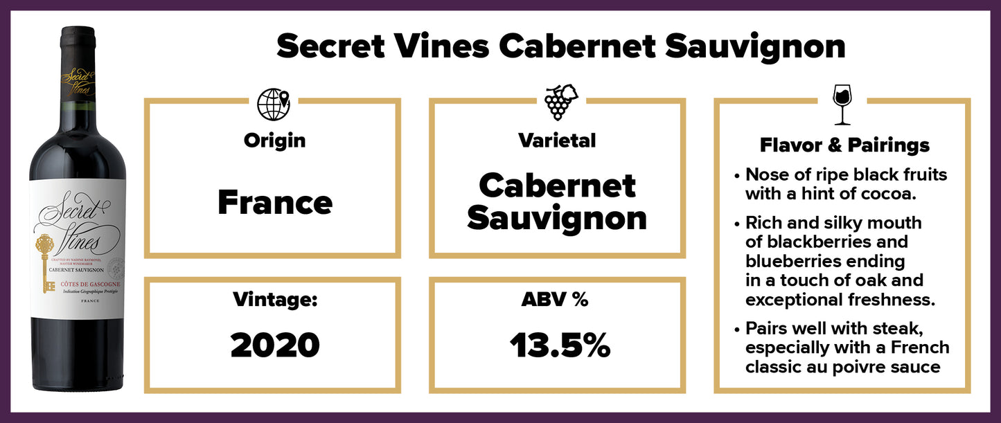 Secret Vines Cabernet 2020