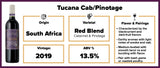 Tucana Cab/Pinotage 2019